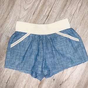 Shorts with Lace